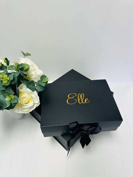 Bridesmaid Proposal Gift Box Set - Black