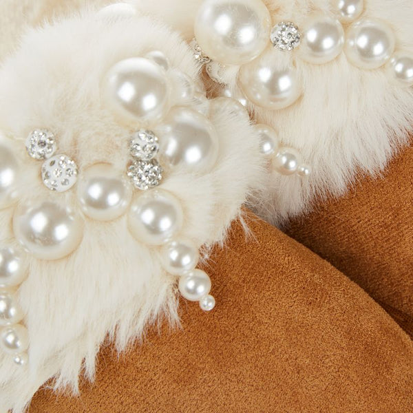 Camel Pearl Slippers