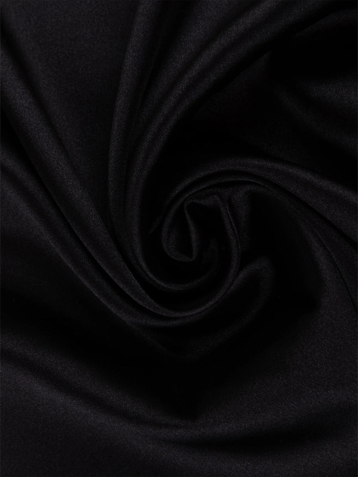2 x Personalized Silk Satin Pillowcase's - Black