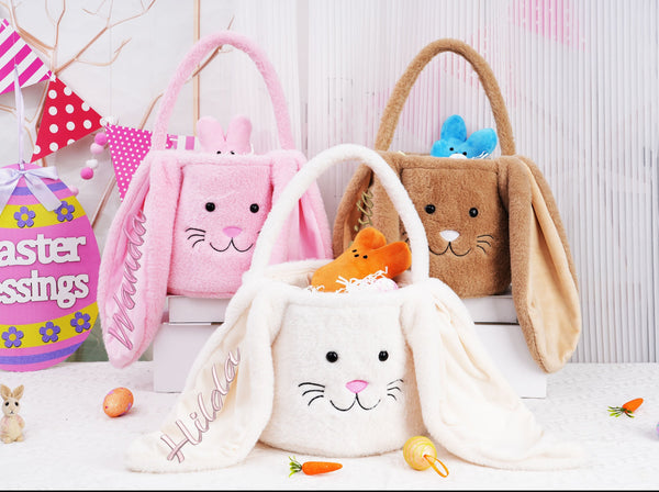 Personalized Easter Basket - Pink