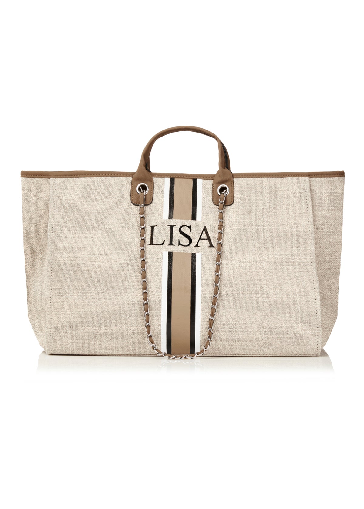 pcd. Canvas Weekender Tote Bag - Beige
