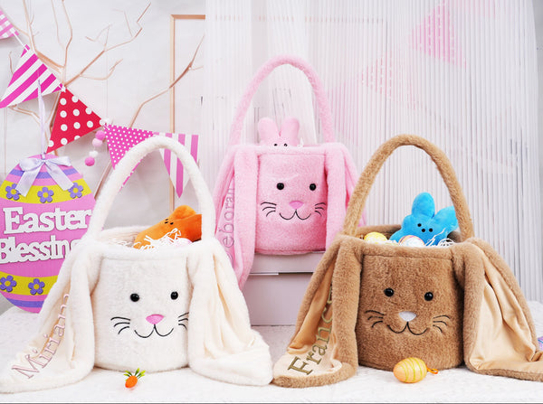 Personalized Easter Basket - Pink