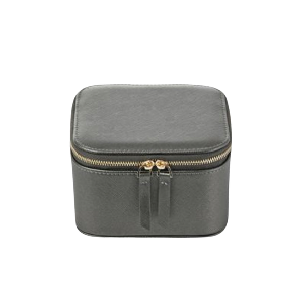 Gunmetal Jewelry Box - Double Layered Keep Sake Box