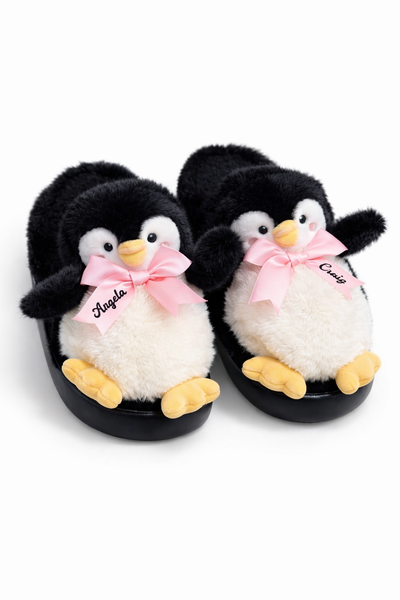 My Penguin Slipper Gift Set