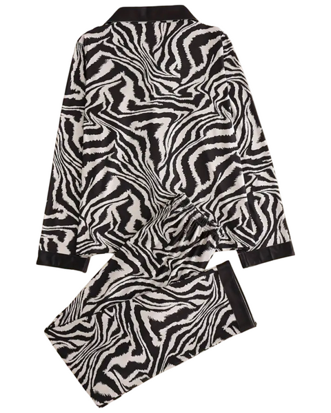 Zebra Print Pj Set