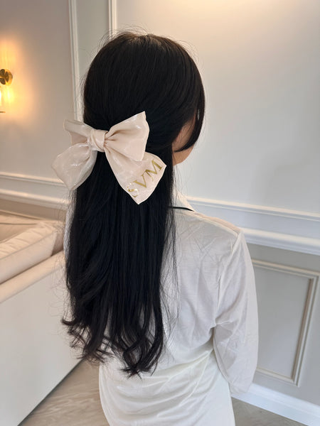 Personalized Bow - Off White
