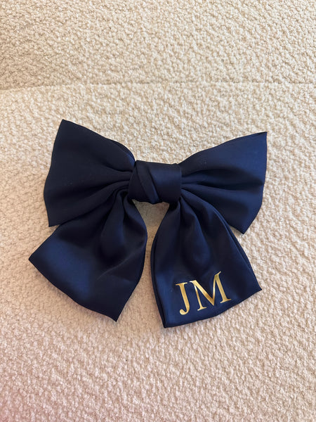 Personalized Bow - Navy