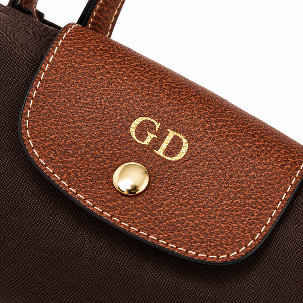 La Petite Pouch with Handle - Espresso