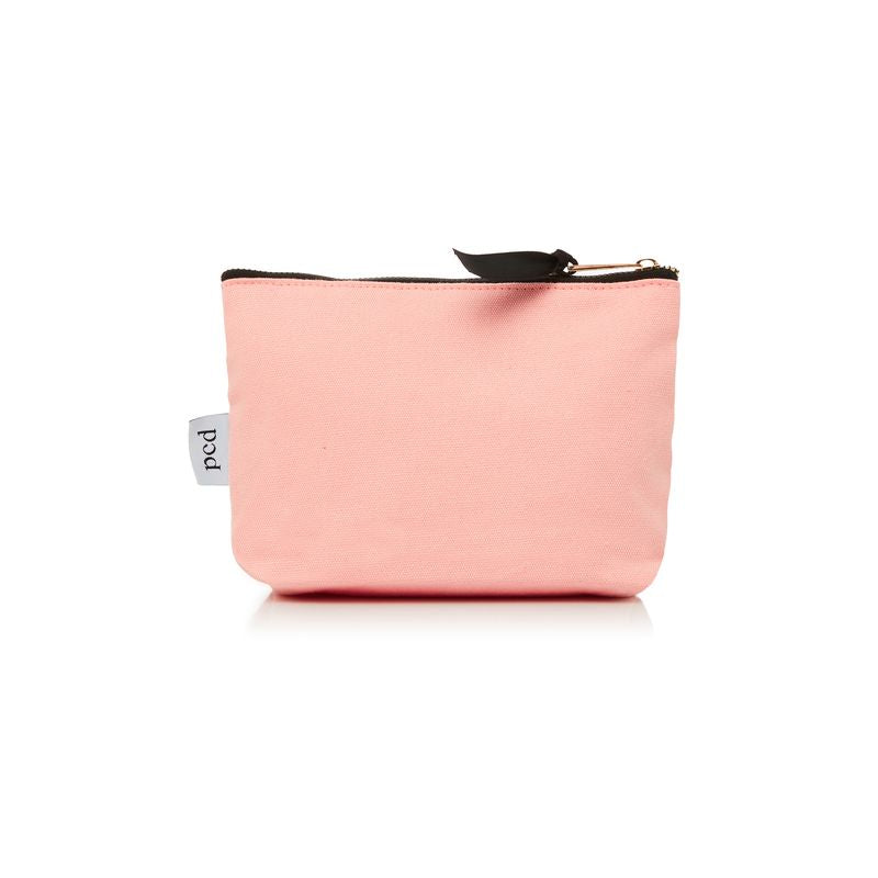 Blush Cotton Makeup Pouch