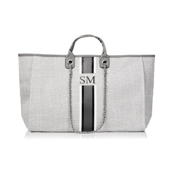 pcd. Canvas Weekender Tote Bag - Grey