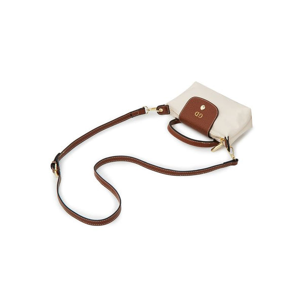 La Petite Pouch with Handle - Ivory