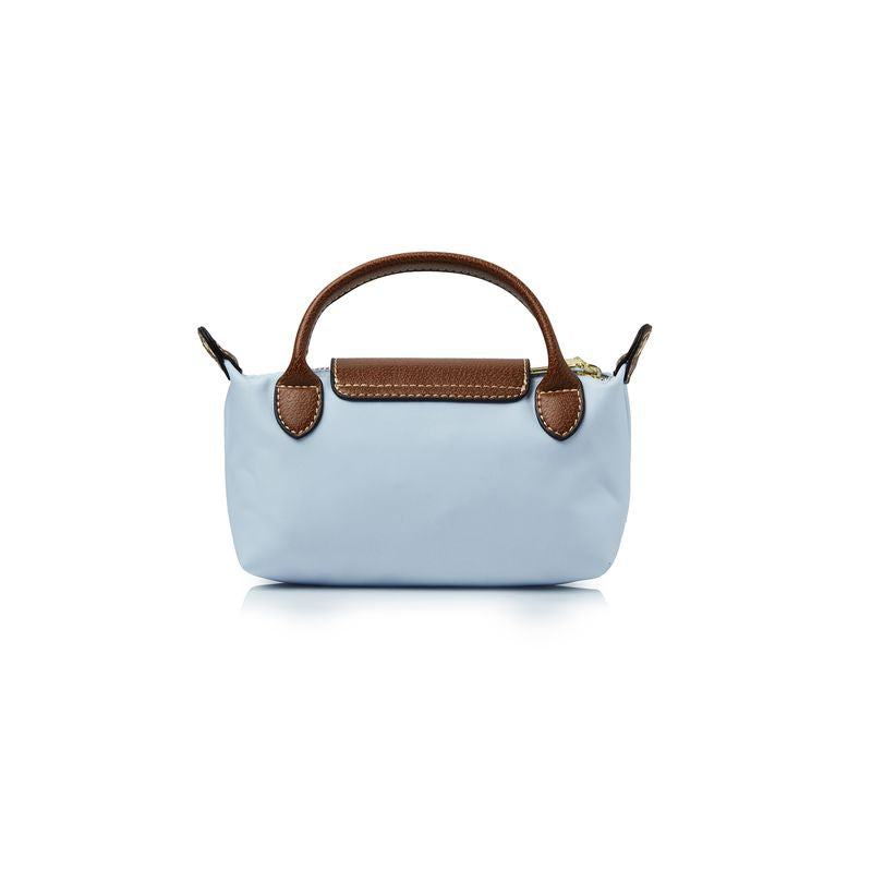 La Petite Pouch with Handle - Baby Blue