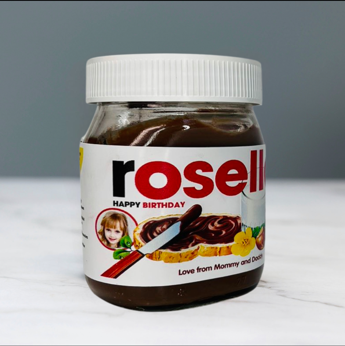 Personalized Nutella Jar - with your Photo