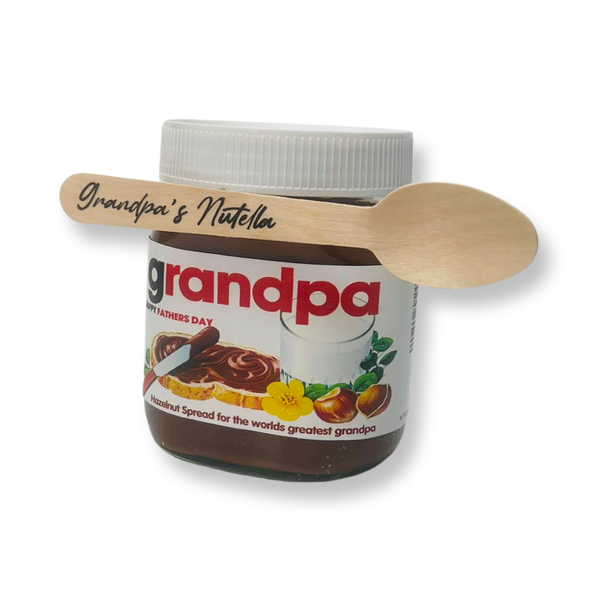 Personalized Nutella Jar - Grandpa