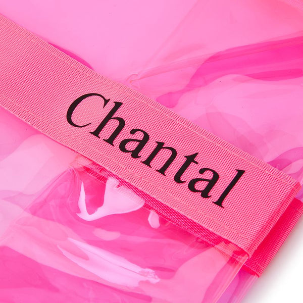 Auroa Personalized Beach Tote -Pink