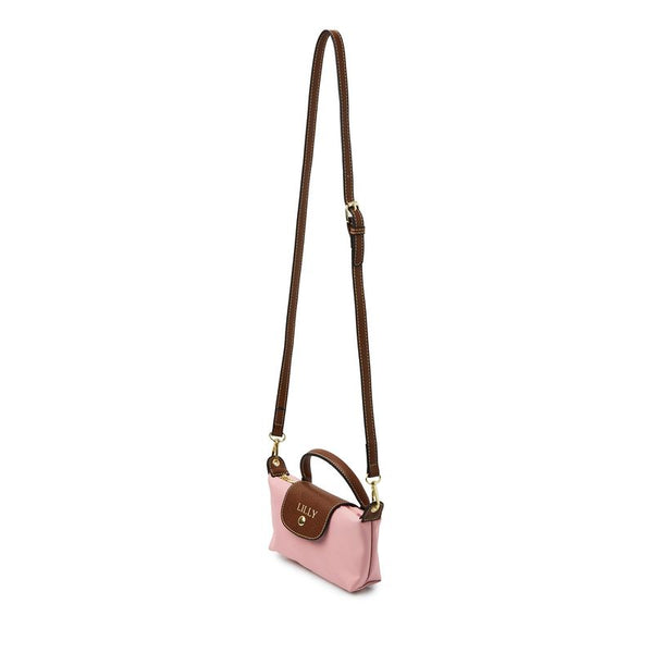La Petite Pouch with Handle - Pink