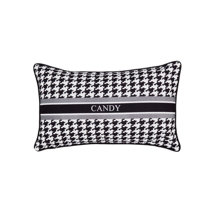 Personalized Pillow - Houndstooth
