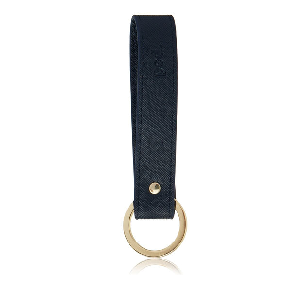 Navy Super Looped Keychain