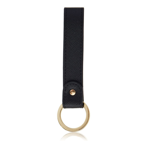 Black Super Looped Keychain