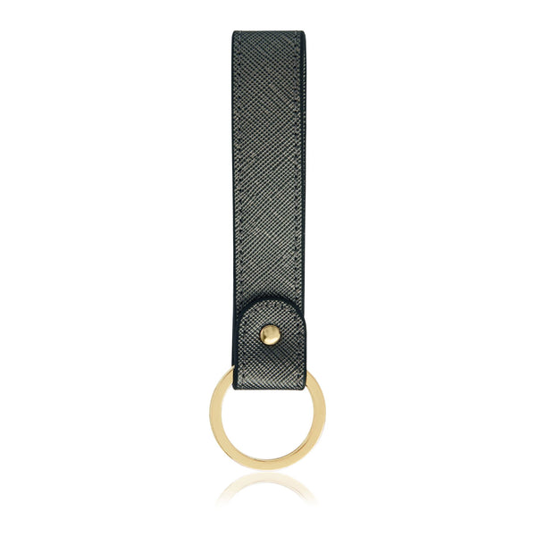 Gunmetal Super Looped Keychain