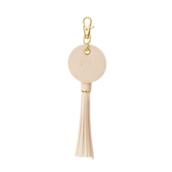 Nude Personalized Tassel Keychain