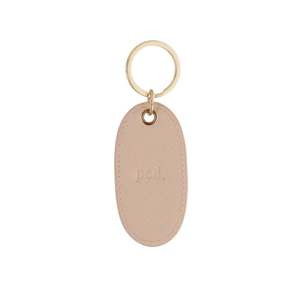 Oval Nude Personalized Keychain
