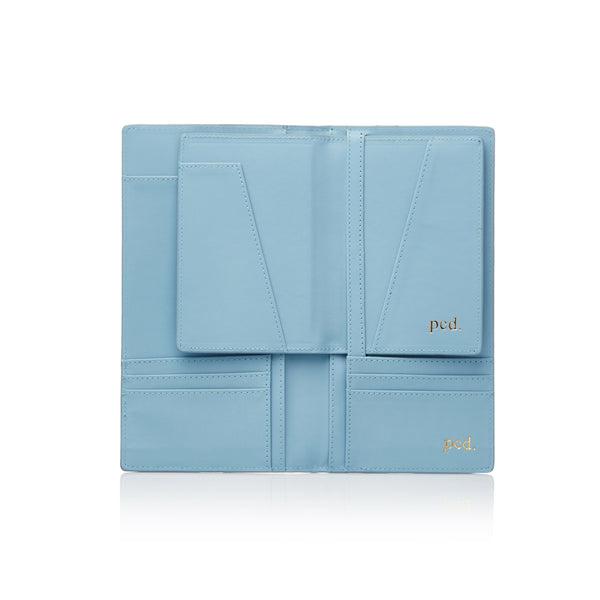 Blue Travel Folder