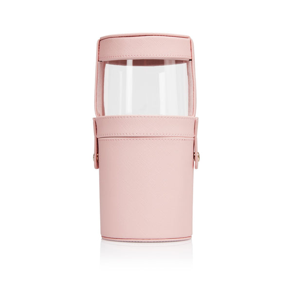 Pink Personalized Makeup Brush Tube