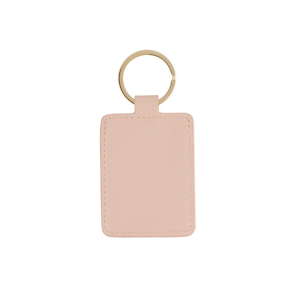 Pink Personalized Framed Keychain