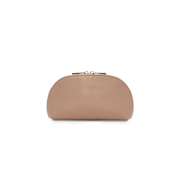 Taupe Large Makeup Bag