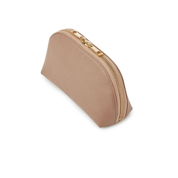 Taupe Large Makeup Bag