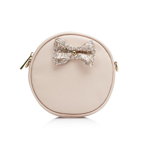 Nude Personalized Circular Crossbody bag