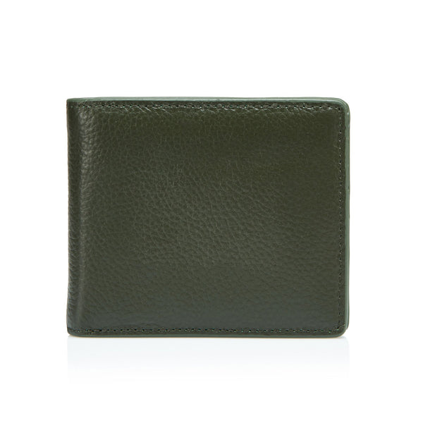Mens Personalized Olive Green Wallet