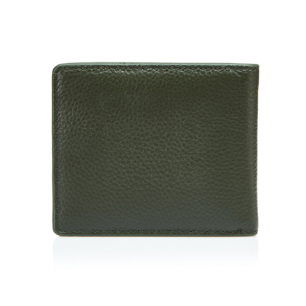 Mens Personalized Olive Green Wallet