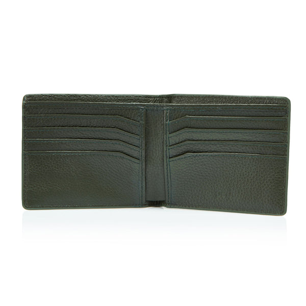 Mens Personalized Olive Green Wallet