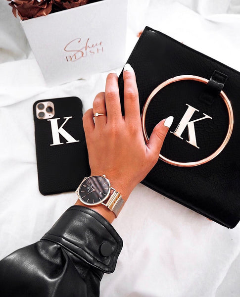 Metal Collection Black Phone Covers