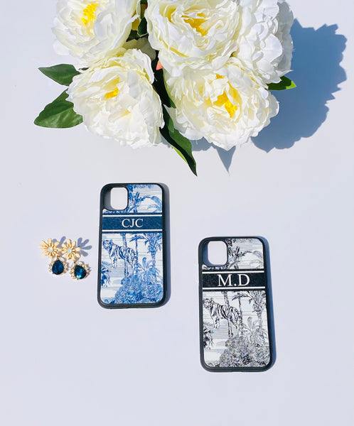 Navy Wild Island Phone Covers