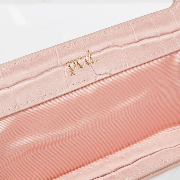 Pink Croc Jet Setter