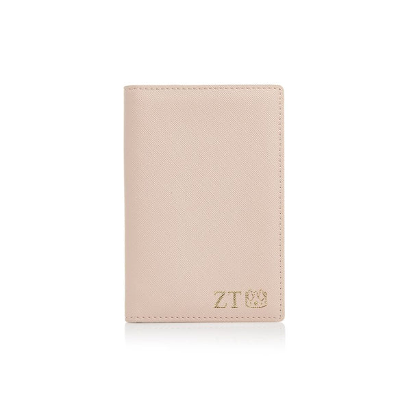 Beige Passport Holder