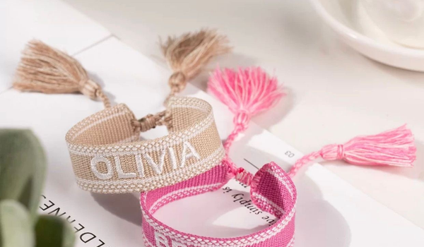 Personalized Woven Bracelets