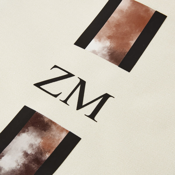 XLarge Personalized Waterproof Canvas Tote - Striped