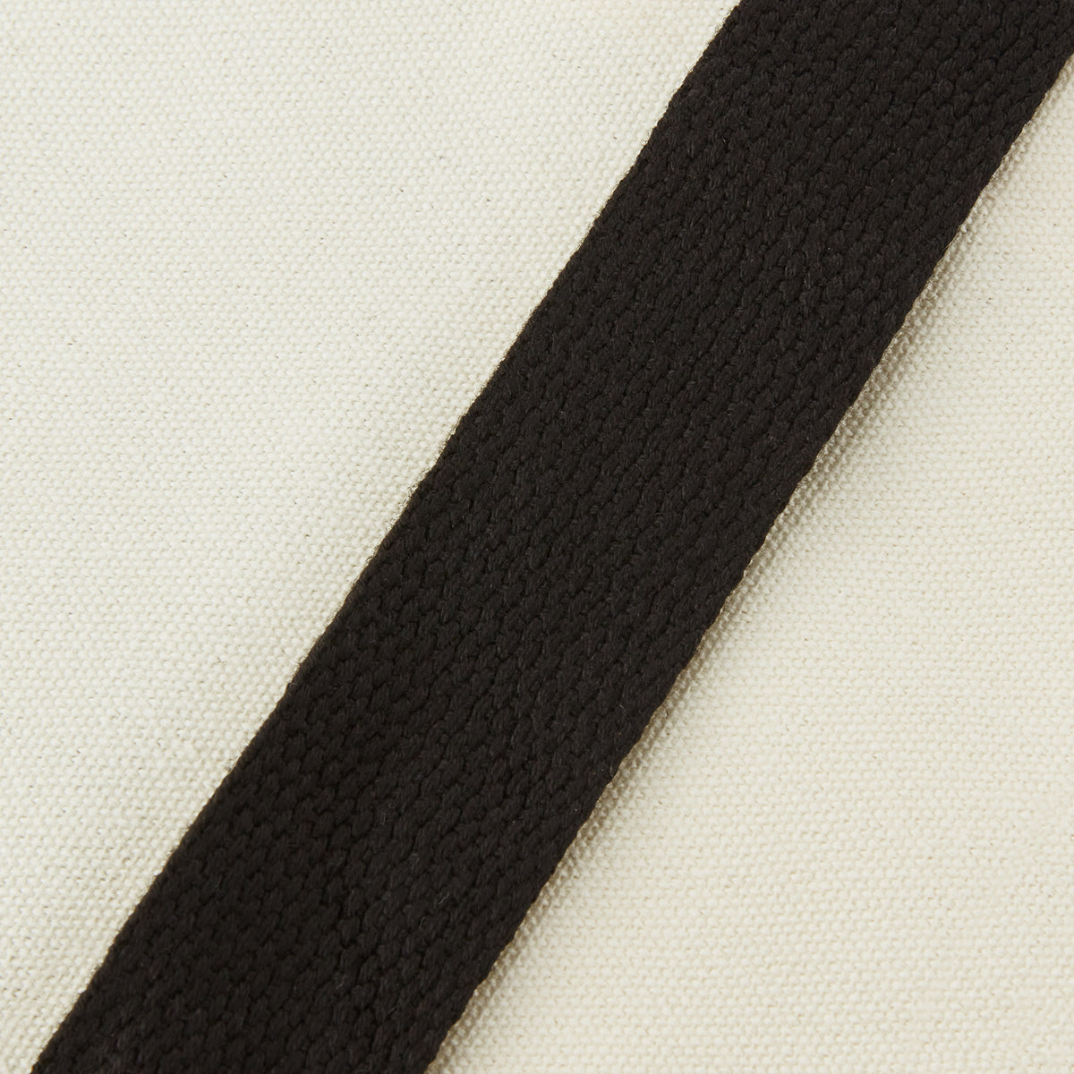 XLarge Personalized Waterproof Canvas Tote - Black Trim