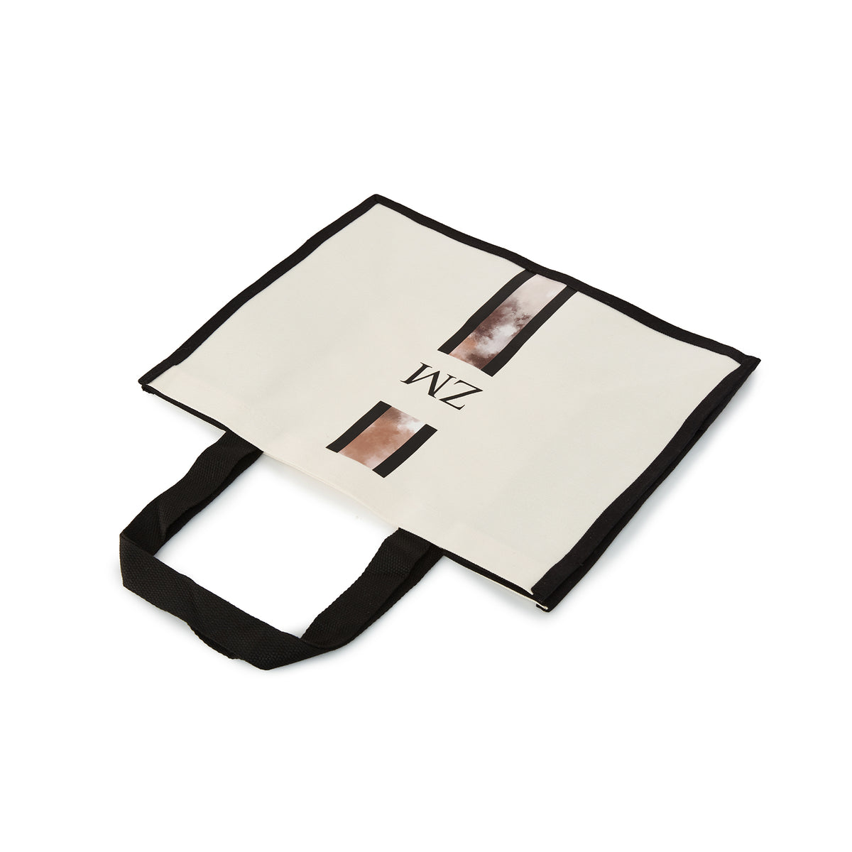 XLarge Personalized Waterproof Canvas Tote - Striped