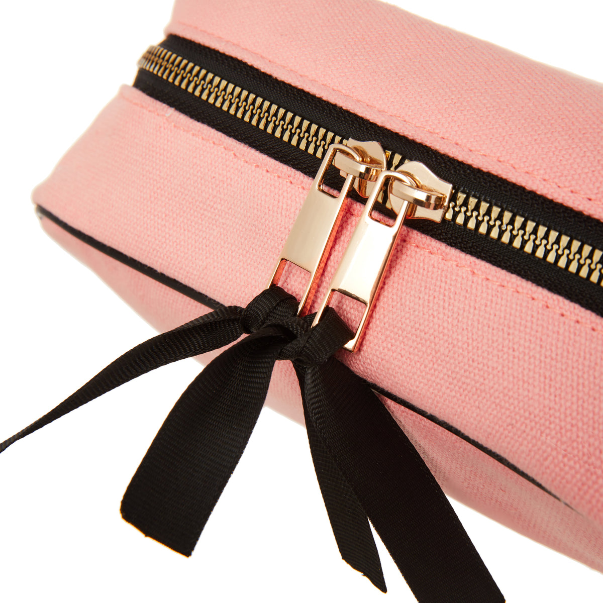 2 Piece Large Cotton Toiletry Bag - Blush Pink