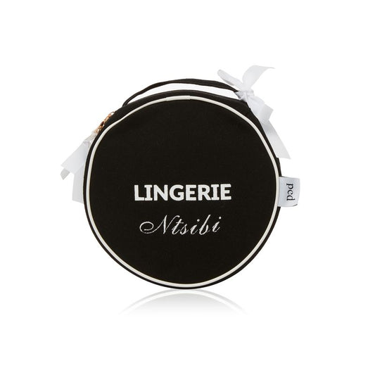PCD Cotton Lingerie Case - Black