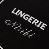 PCD Cotton Lingerie Case - Black