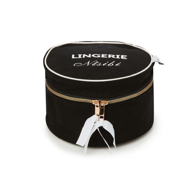 PCD Cotton Lingerie Case - Black