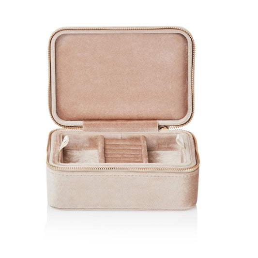 Champagne Bijou Double Layered Jewelry Box