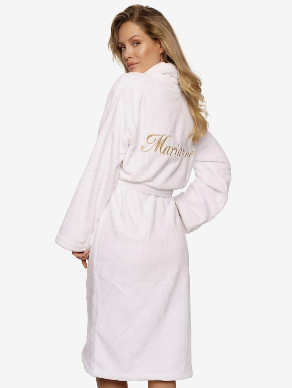 Couple's Gowns Sets - White