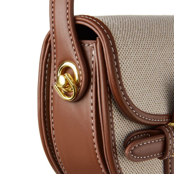 Circular Bag - Brown